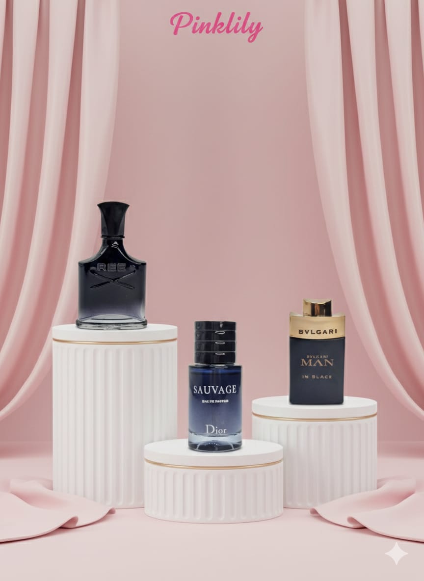 Dior Sauvage 30ml+Bvlgari Man In Black30ml+Creed 30ml