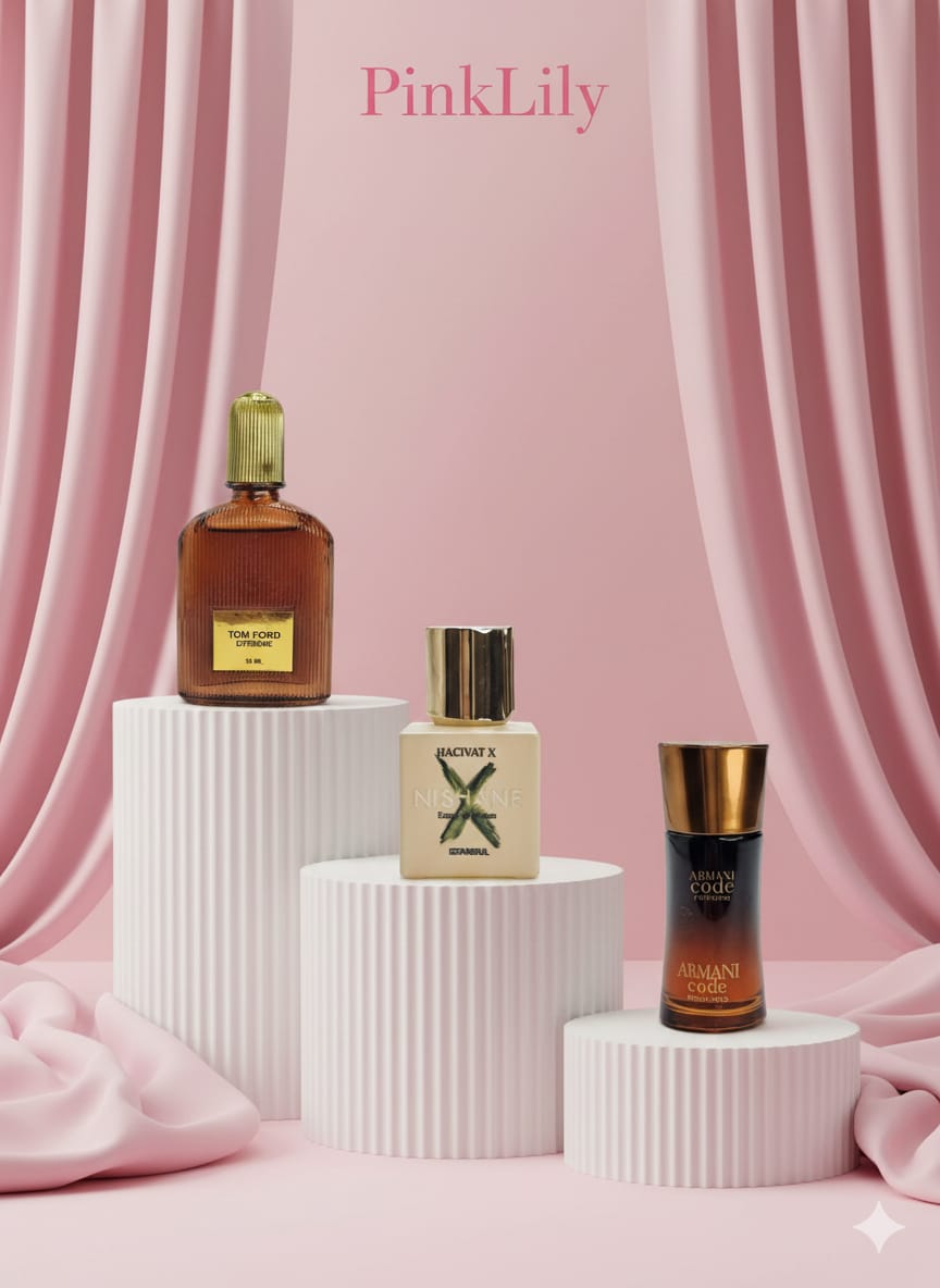 tomford30ml+Nishane Hacivat X 30ml+Armani Code Profumo 30ml