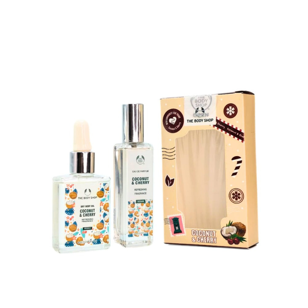 Coconut & Cherry Dry Body Oil & Splash