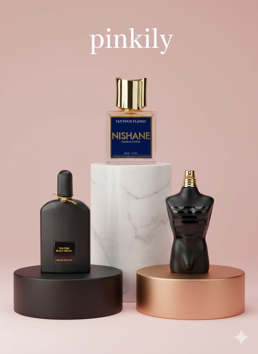 Tom ford 100 ml +Nishan 100 ml + Jeanpaul 100 ml