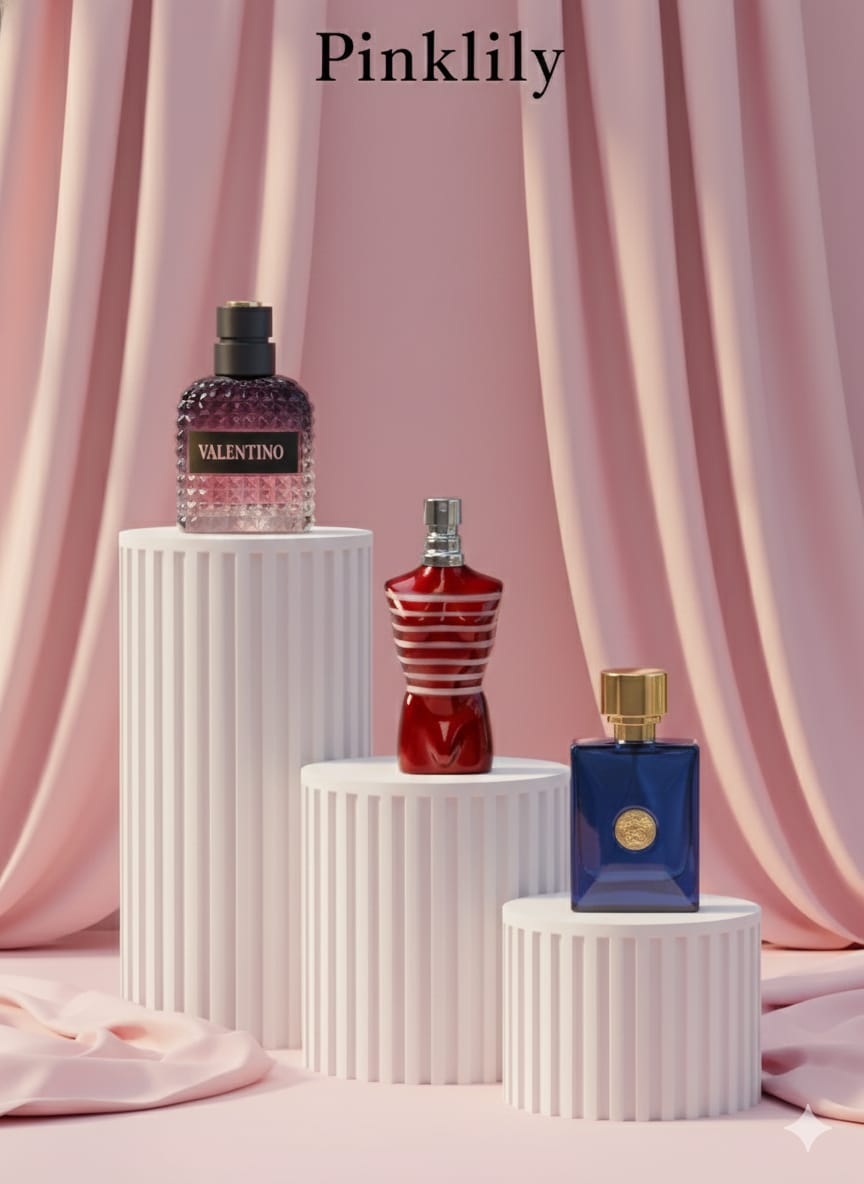 Jean Paul Gaultier Le Male Elixir 30ml+Versace Dylan Blue Pour Homme 30ml+Valentino 30ml