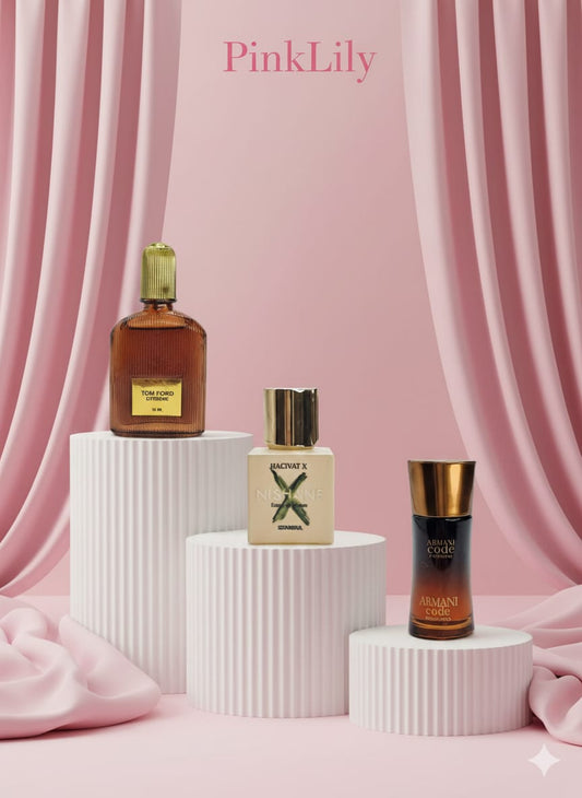 tomford30ml+Nishane Hacivat X 30ml+Armani Code Profumo 30ml