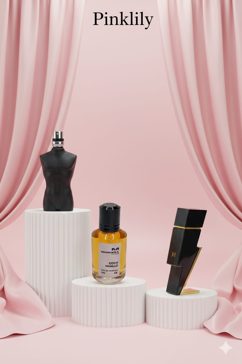 Jean Paul Gaultier Le Male 30ml+Mancera coco Vanille 30ml+Bad Boy by Carolina Herrera30ml