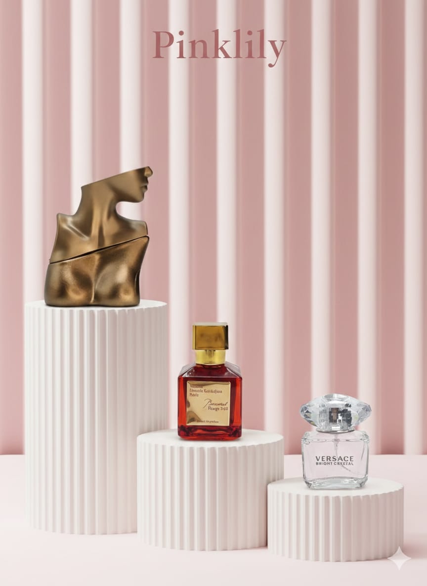 Baccarat Rouge 540 30ml+Versace Bright Crystal30ml+Eilish by Billie Eilish 30ml